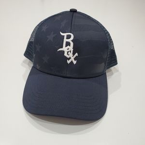 OC Snapback Blue American Flag Baseball Cap with Box letters